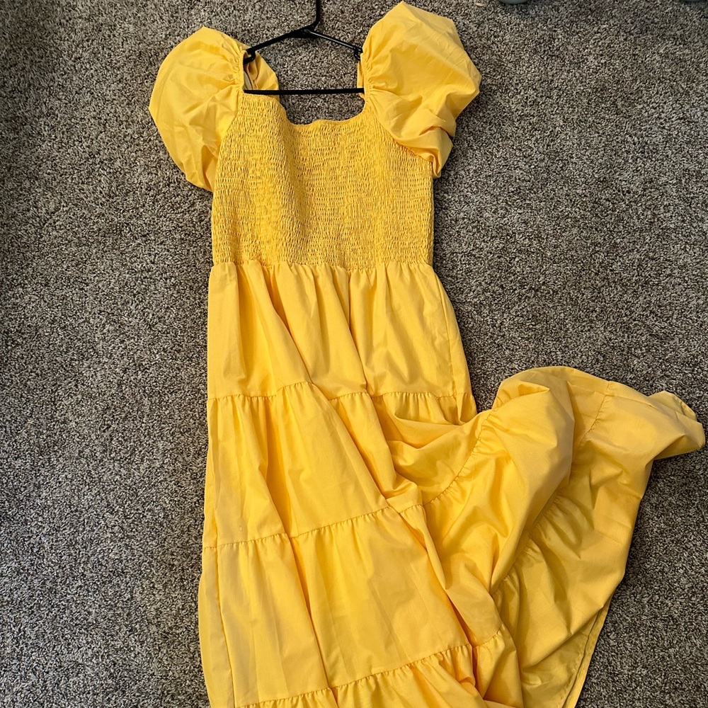 Yellow Amazon Dress